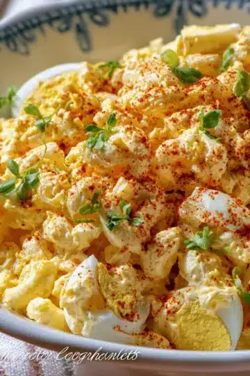 DEVILED EGG MACARONI SALAD