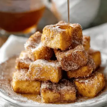 Cinnamon French Toast Bites