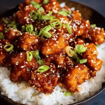 Crispy Sesame Chicken with a Sticky Asian Sauce