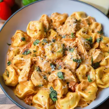 CrockPot Chicken Tortellini
