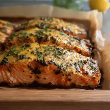 Maple Dijon Salmon
