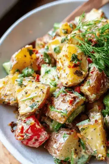 Best Roasted Potato Salad