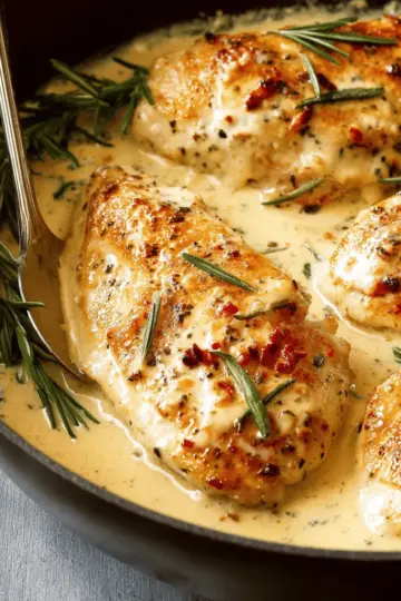 Creamy Dijon Rosemary Chicken
