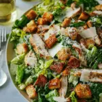 Best Chicken Caesar Salad with Homemade Croutons