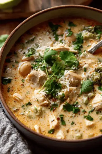 Creamy White Chicken Chili