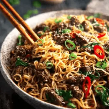 Mongolian Noodles