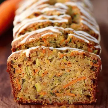 Carrot Apple Zucchini Bread