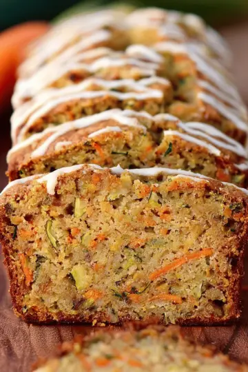Carrot Apple Zucchini Bread