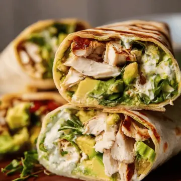 Chicken Avocado Wraps