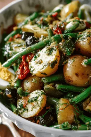 French-Style Potato and Green Bean Salad