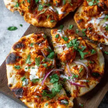 Chicken Tikka Flatbreads