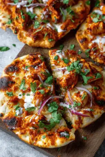 Chicken Tikka Flatbreads