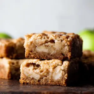 Brown Butter Apple Blondies