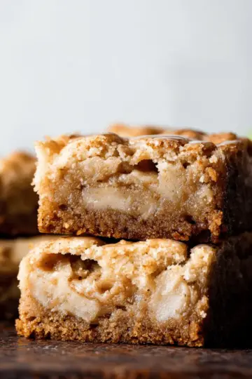 Brown Butter Apple Blondies