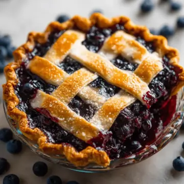 Simply the Best Blueberry Pie