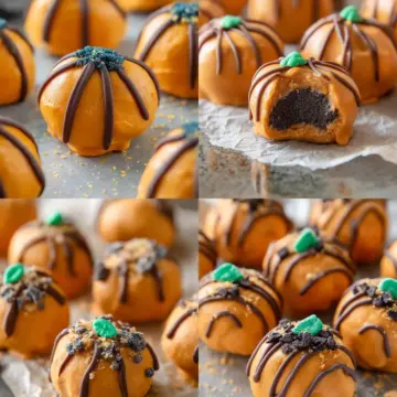 Pumpkin Oreo Balls