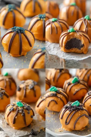 Pumpkin Oreo Balls