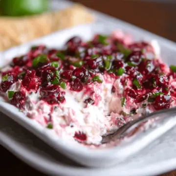 Cranberry-Jalapeno Cream Cheese Dip
