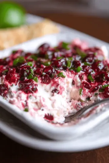 Cranberry-Jalapeno Cream Cheese Dip