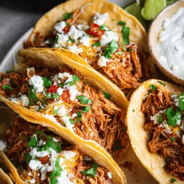 Crock-Pot Chicken Tacos