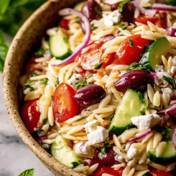 Greek Orzo Salad
