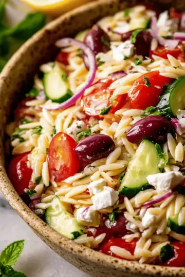 Greek Orzo Salad