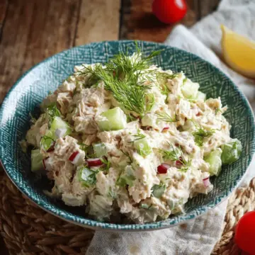High Protein Cottage Cheese Tuna Salad