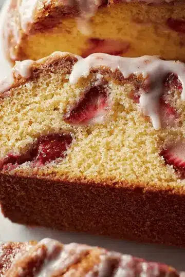 Strawberry Pound Cake