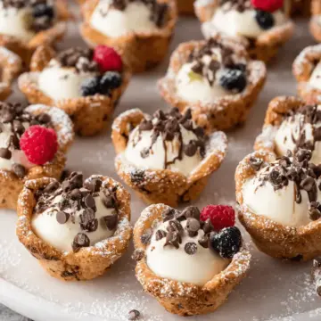 Mini Cannoli Cups
