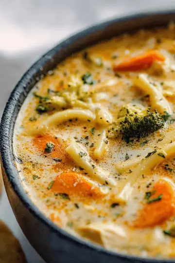 Crack Chicken Noodle Soup