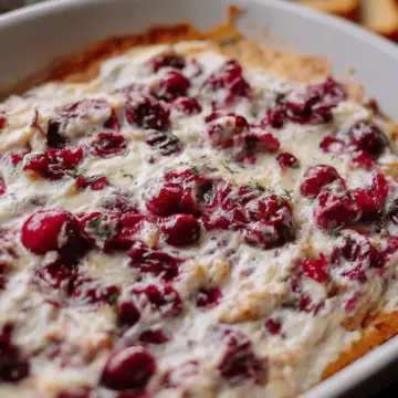 Baked Cranberry Cream Cheese Dip