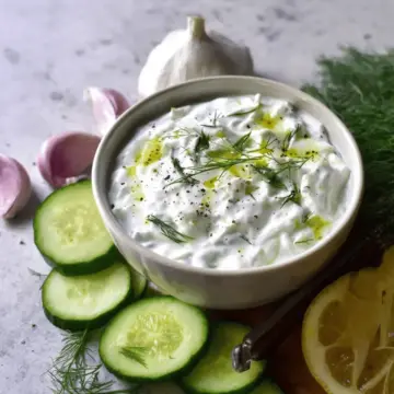 Authentic Greek Tzatziki Sauce