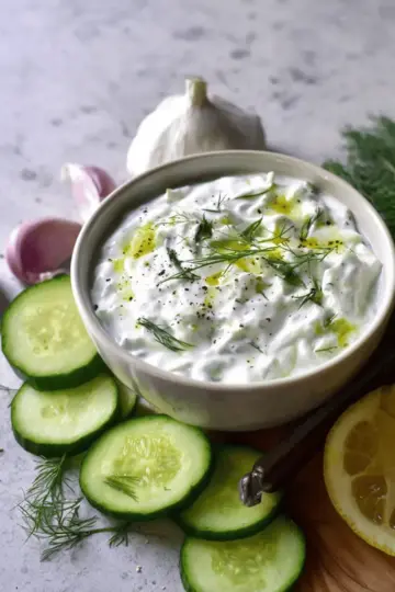 Authentic Greek Tzatziki Sauce