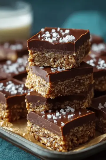No-Bake Chocolate Oat Bars