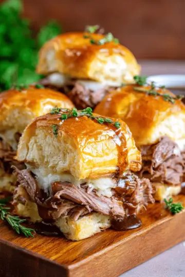 Easy French Dip Sliders Recipe
