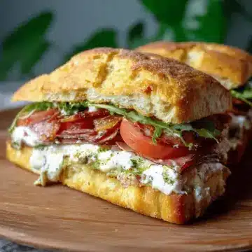 The Ultimate Gourmet Ciabatta Sandwich
