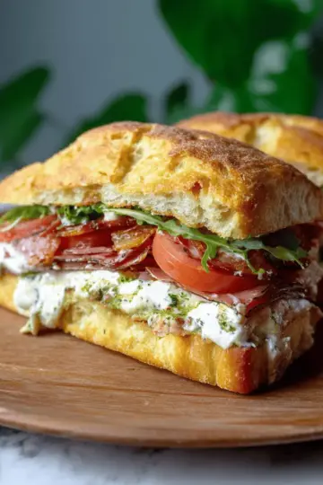 The Ultimate Gourmet Ciabatta Sandwich