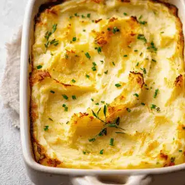 The Best Creamiest Baked Mashed Potatoes
