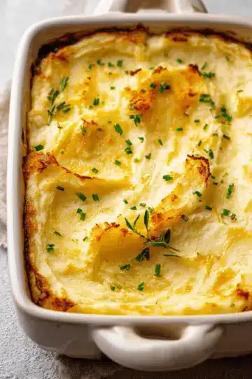 The Best Creamiest Baked Mashed Potatoes