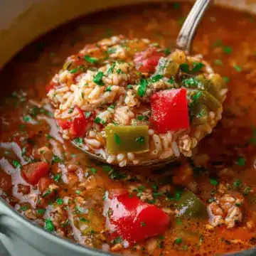 Cozy Stuffed Pepper Soup