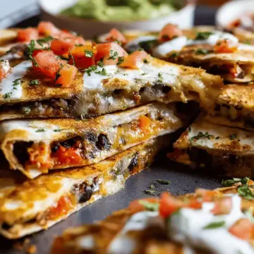Loaded Sheet Pan Quesadillas