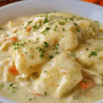 Copycat Cracker Barrel Chicken and Dumplings