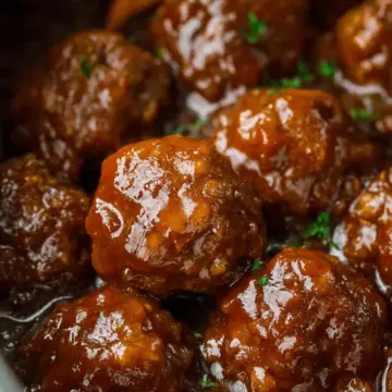 Slow Cooker Salisbury Steak Meatballs