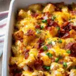Loaded Chicken and Potato Casserole