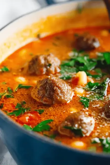 Meatball Soup