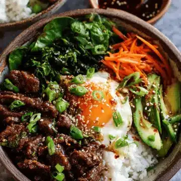 Korean Beef Bulgogi Rice Bowls