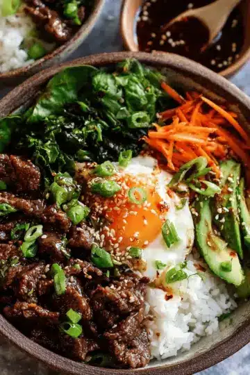 Korean Beef Bulgogi Rice Bowls