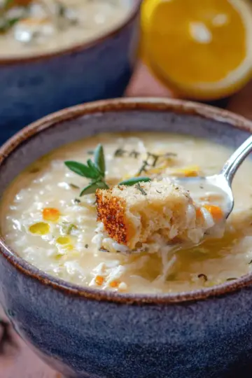 Avgolemono Soup Recipe