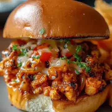 Delicious Cajun Chicken Sloppy Joes Recipe