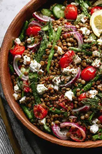 Mediterranean Lentil Salad